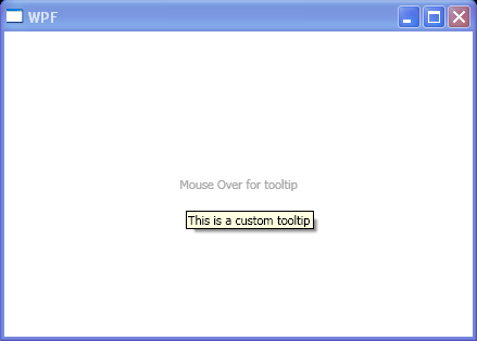 WPF Set Tool Tip Text For Text Block