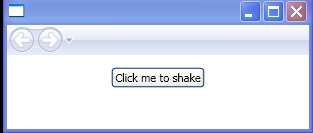 WPF Shaking Button