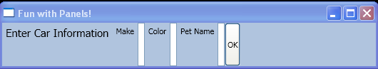 WPF Simple Stack Panel