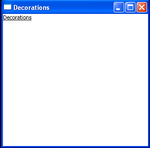 WPF Simple Underline Decoration