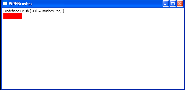 WPF Solid Color Brush In Code With Predefined Brush