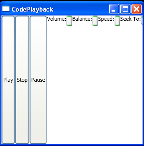 Sound And Video Playback in Code