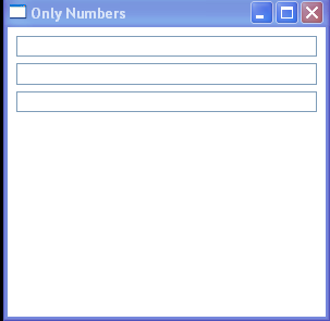 WPF Stack Panel Preview Text Input And Preview Key Down