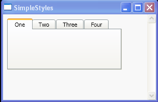 WPF Tab Item Header