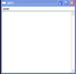 WPF Text Box Text Input