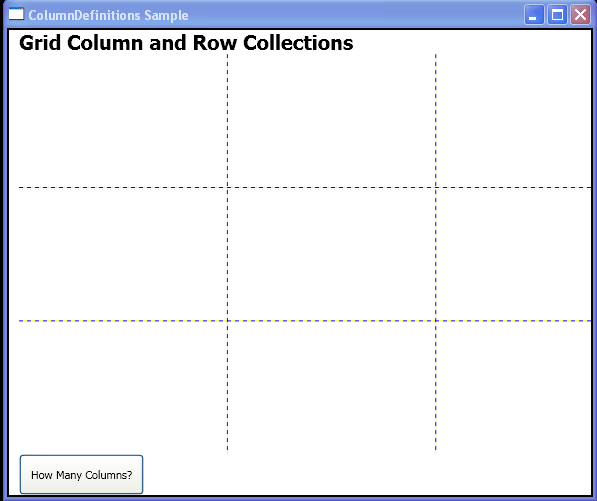 WPF The Current Number Of Columns