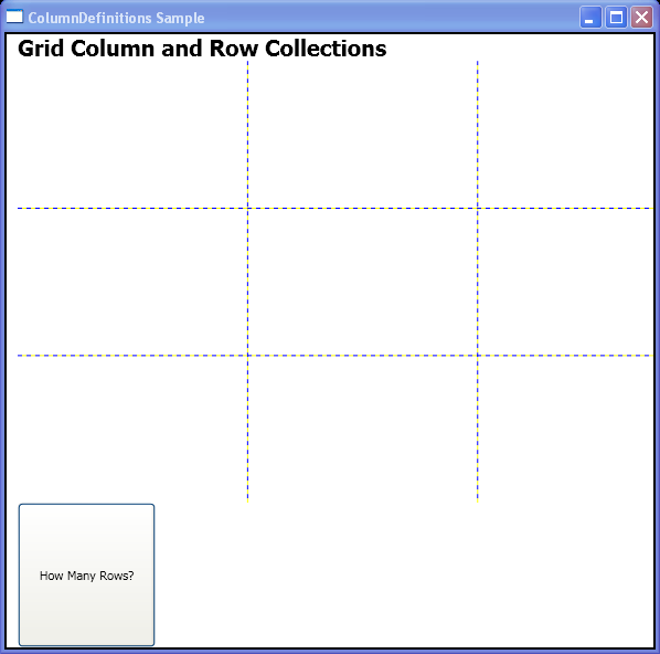 WPF The Current Number Of Rows