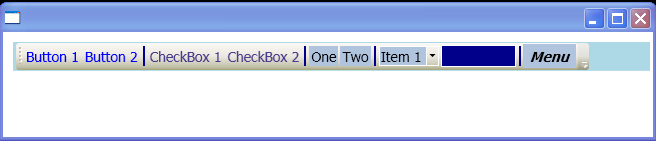 WPF Tool Bar Button Style Key