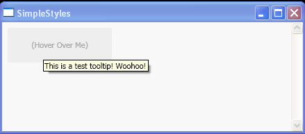 WPF Tool Tip For Border