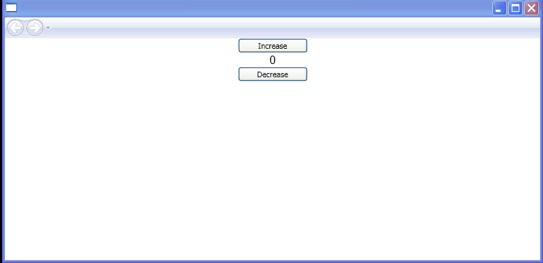 WPF Two Repeat Buttons That Increase And Decrease A Numerical Value