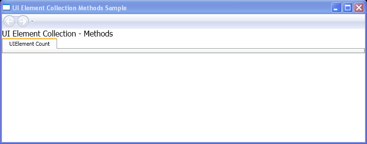 UIElement Count