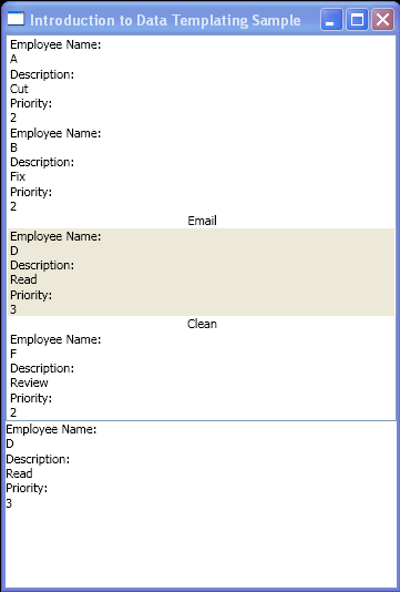 WPF Use Data Template Data Trigger And Data Template Selector To Specify The Presentation Of Your Data