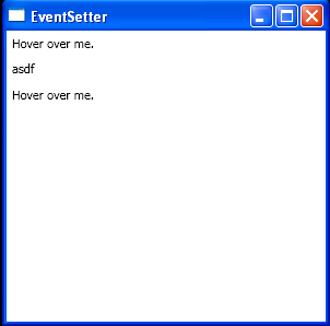 WPF Use Event Setter To Add Mouse Event Handler