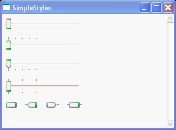 Vertical/Horizontal Slider