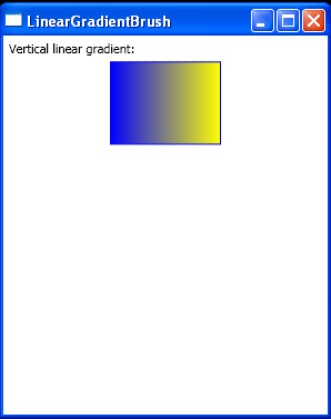 Vertical linear gradient