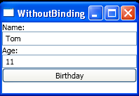 WPF Without Binding