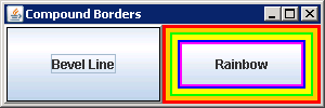 Creating CompoundBorder with LineBorder