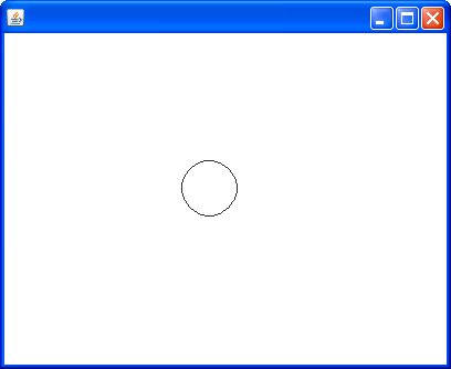 Select the Ellipse to Move It in the Canvas