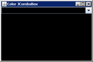 Setting ComboBox Editor and ComboBox Renderer