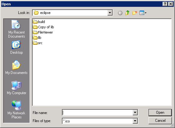 Set FilterExtensions for FileDialog