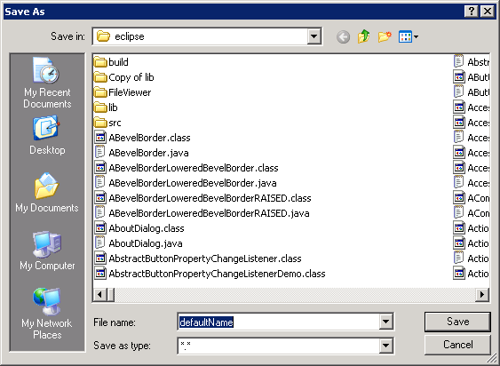 Java Awt Open File Dialog