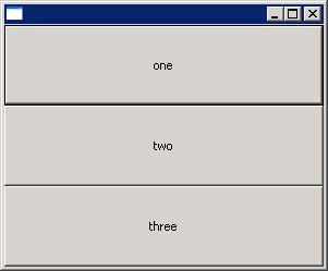 Configure the layout orientation: HORIZONTAL and VERTICAL