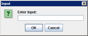 Instant Input Dialogs