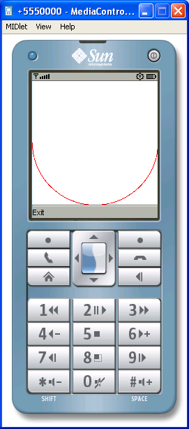 Fill an arc, change new color and fill a rectangle