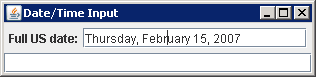 Formatted Date and Time Input: DateFormat.FULL, Locale.US