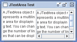 Using JTextArea