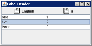 Customizing Column Headers with Icons
