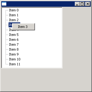 Fill a menu dynamically (when menu shown)