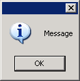 MessageBox with Information Icon