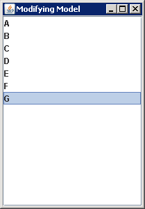 Modifying the Data Model