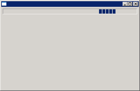 Using the SWT.INDETERMINATE style: the operation is happening but doesn't know when it'll finish.