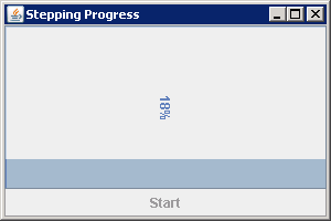 Labeling a JProgressBar