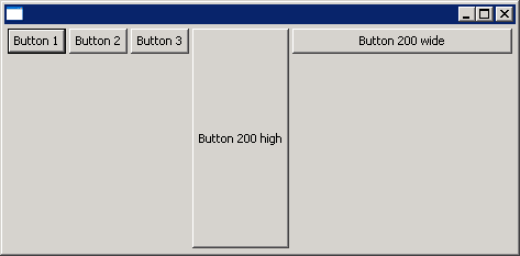 RowLayout: align widgets in a row