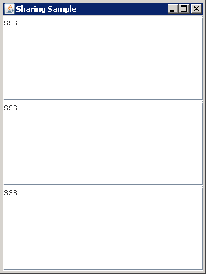 Sharing Data Models between two JTextField