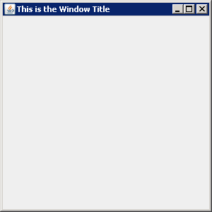 Constants for JFrame window close action