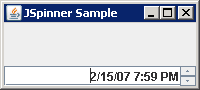 public JSpinner.DateEditor(JSpinner spinner)