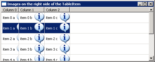 Enlarge Table Cell