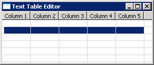 Placing the Text Editor after mouse click and exchange data between table cell and editor