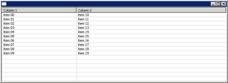 Set table selected item and remove it from table