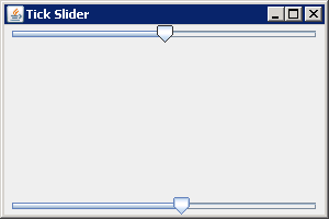 JSlider Client Properties: JSlider.isFilled