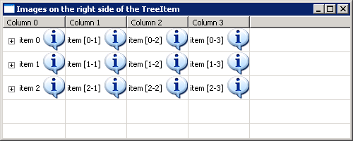 Tree event: Measure TreeItem, Paint TreeItem and Erase TreeItem