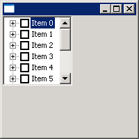 Add checkbox mark to the tree node