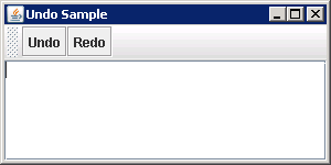 Using the Undo Framework with Swing Text Components