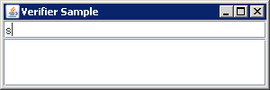 Verifying Input During Focus Traversal