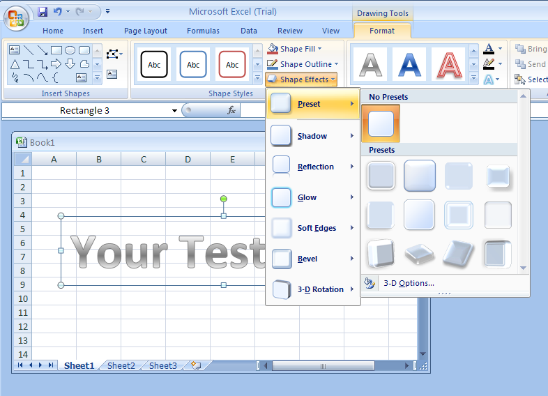 clipart in excel 2007 - photo #21