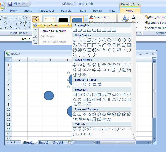 Change a Shape to Another Shape Shape « Wordart Clip Art Shape